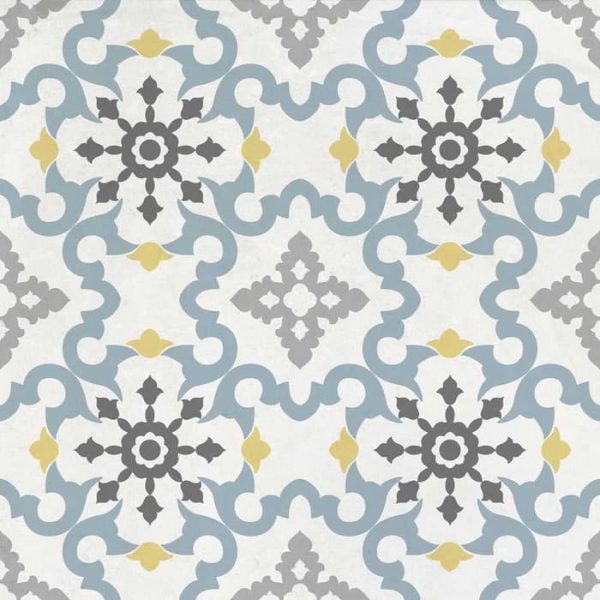 Milan Keramik Lantai harvest deco Grey