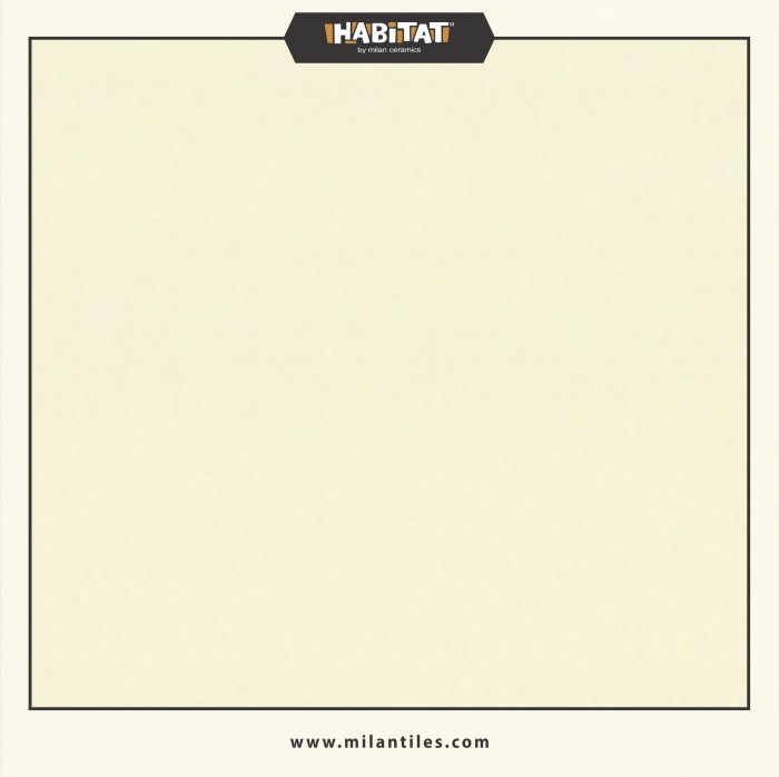 Habitat Alpha Ivory 25x50 Keramik Lantai Kamar Mandi Anti Slip Milan